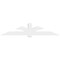 Ekena Millwork Redmond Architectural Grade PVC Gable Bracket, 96"W x 20"H x 6"D x 6"F, 5/12 Pitch GBP096X20X0606RED00 - alternate 4